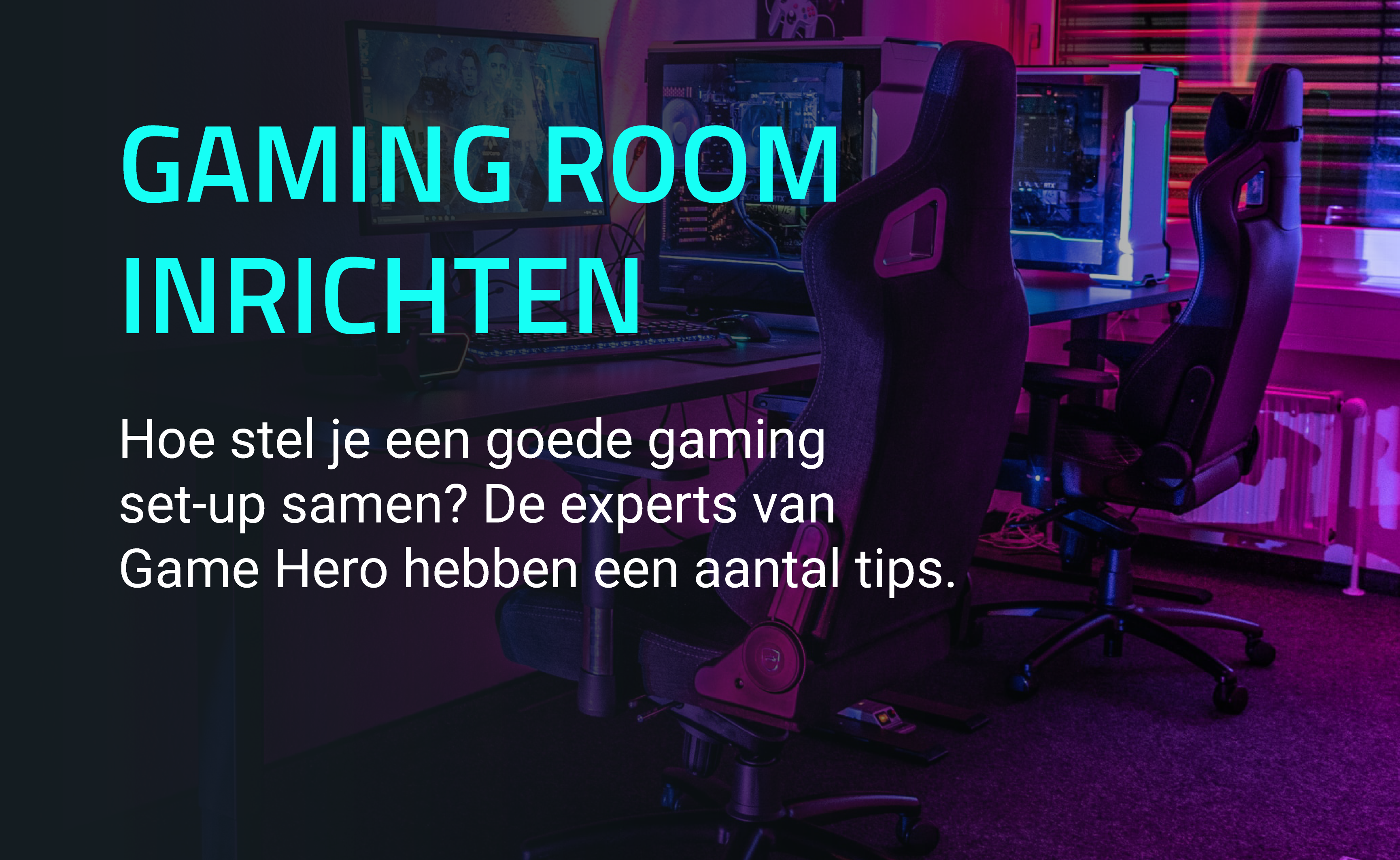 Gaming room inrichten in deze 10 stappen