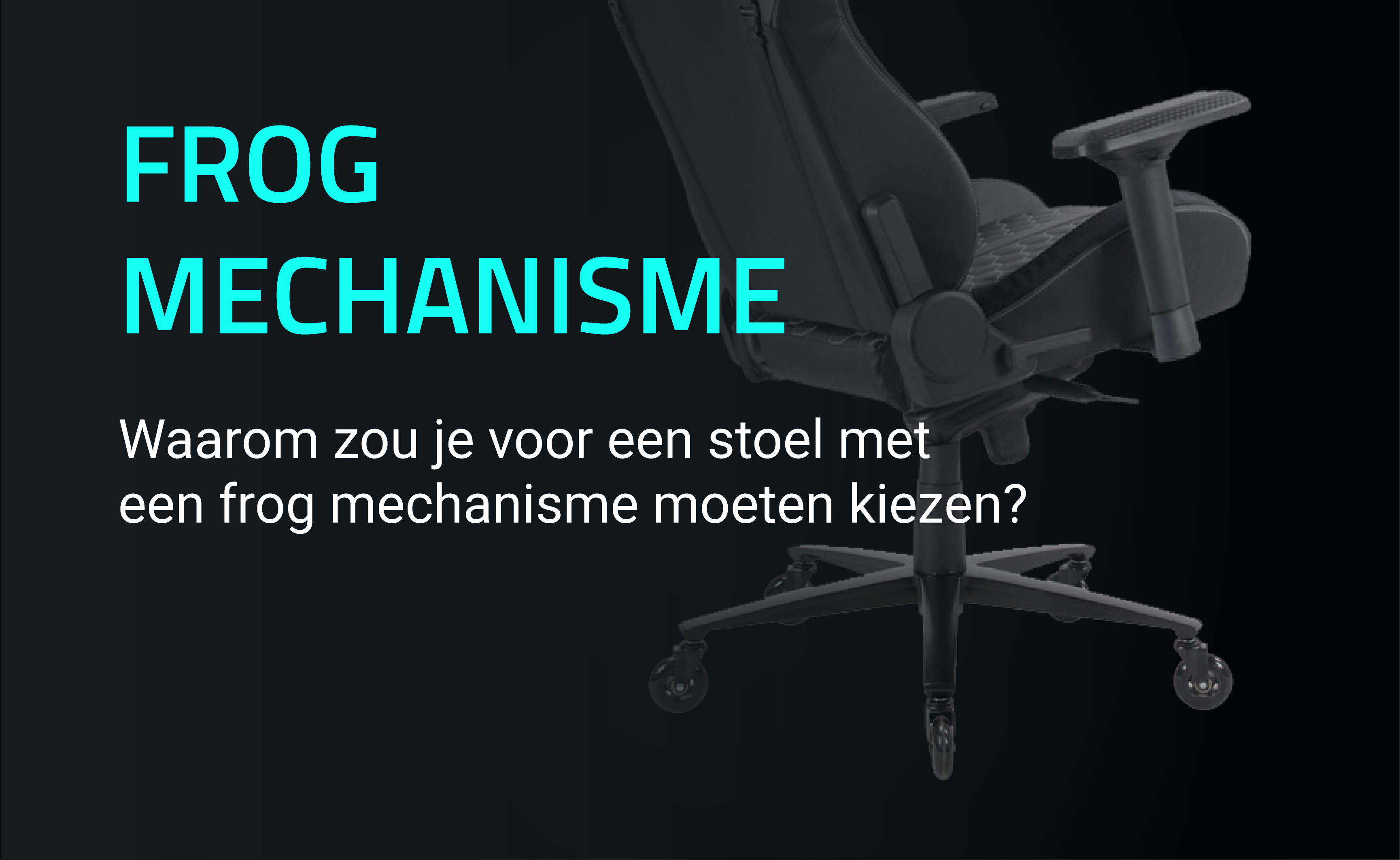 Wat is een frog mechanisme bij een gamestoel?