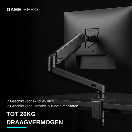 Game Hero® Monitorbeugel '49 inch