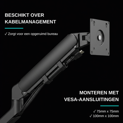 Game Hero® Dubbele Monitorarm