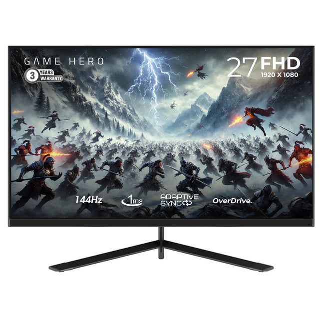 Game Hero 27 inch - Flat Monitor 144Hz