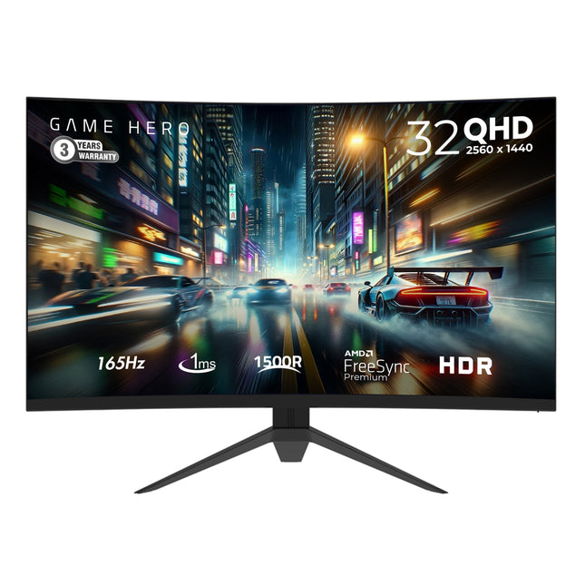 Game Hero 32 inch - Curved Monitor 165Hz