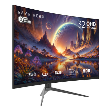 Game Hero 32 inches - Curved Monitor 180Hz