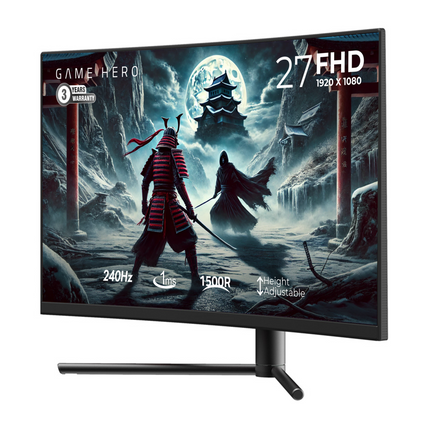 Game Hero 27 inch - Curved Monitor 240 Hz