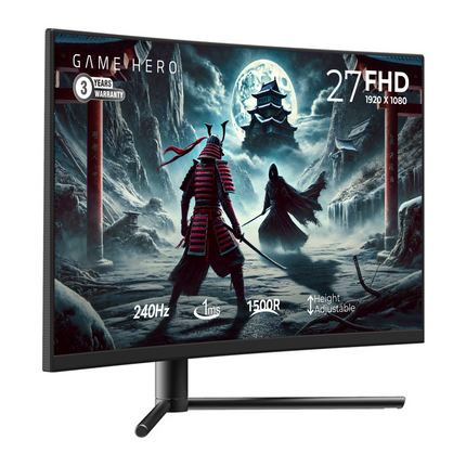 Game Hero 27 inch - Curved Monitor 240 Hz