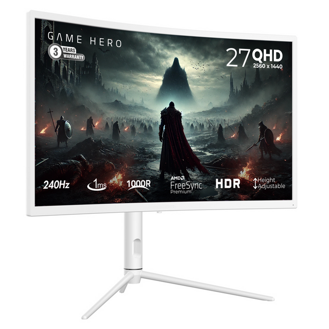 Game Hero 27 inch - Curved Monitor 240Hz