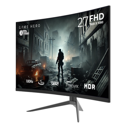 Game Hero 27 inch - Curved Monitor 180 Hz