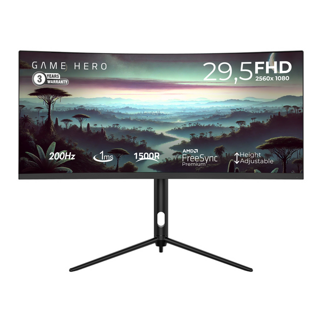 Game Hero 29 inches - Curved Monitor 200 Hz