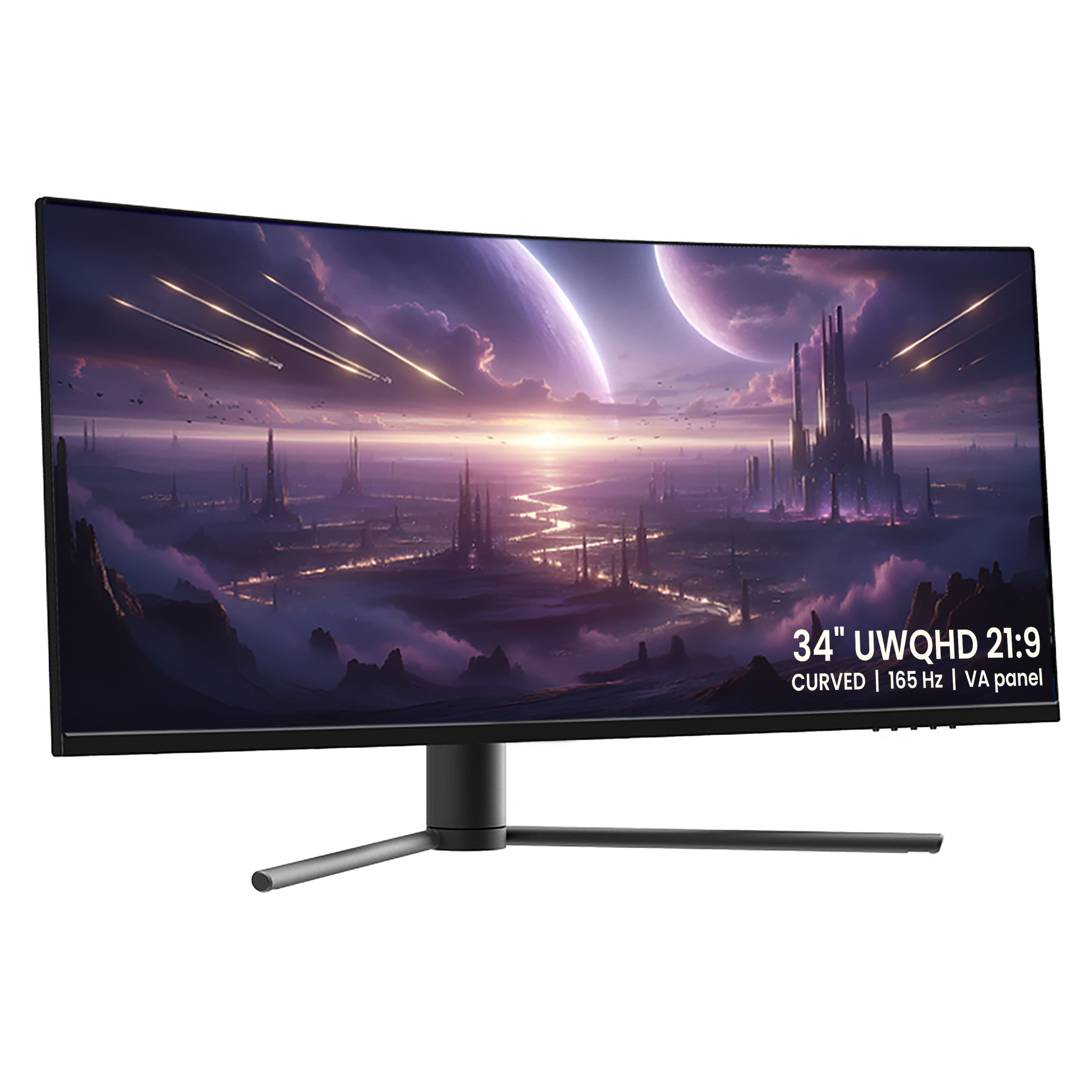 Game Hero 34'' - Curved Monitor Black 165 Hz