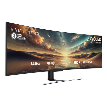 Game Hero 49 inches - Curved Monitor 144 Hz